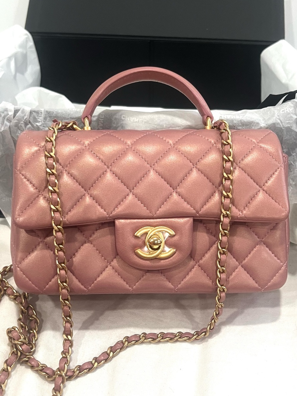NWOT🔥Chanel Classic Mini rectangular Flap Bag - Picture 10 of 10